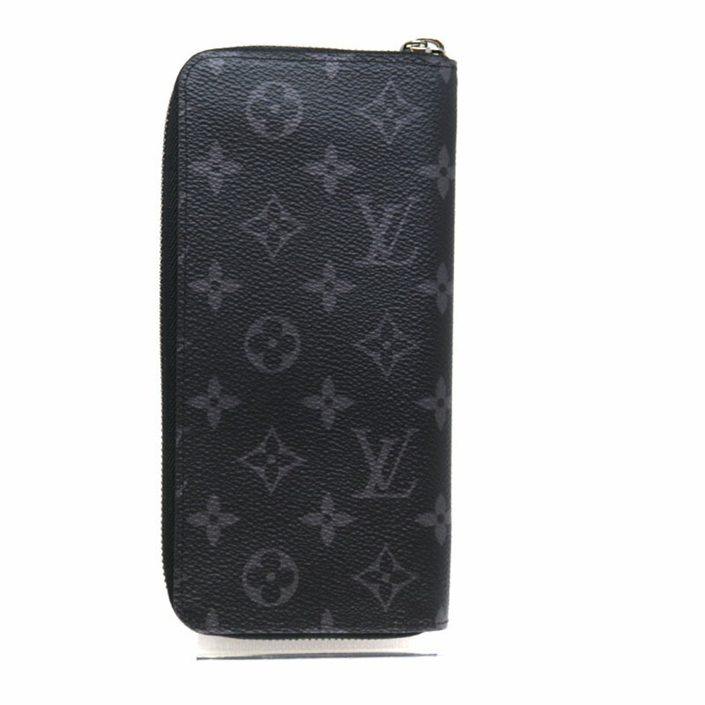 Louis Vuitton Lv Monogram Eclipse Wallet Black Ve… - image 3